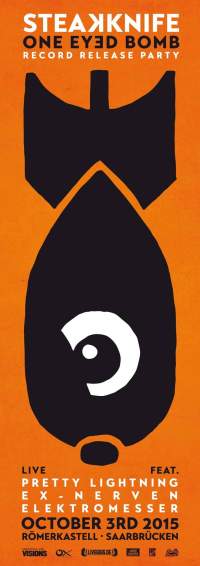 Steakknife Release Party Poster