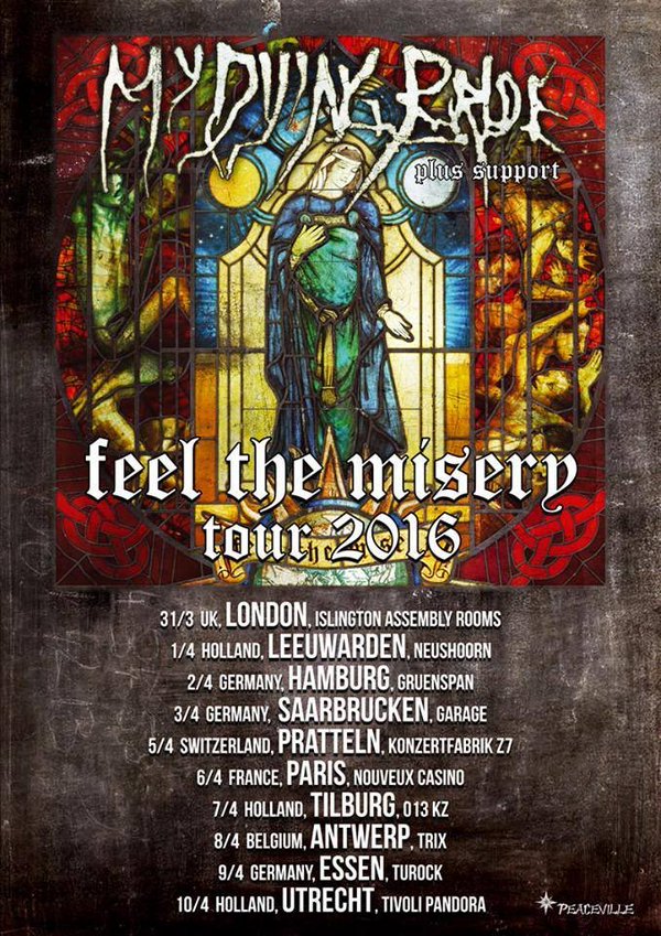 mydyingbride tourplakat