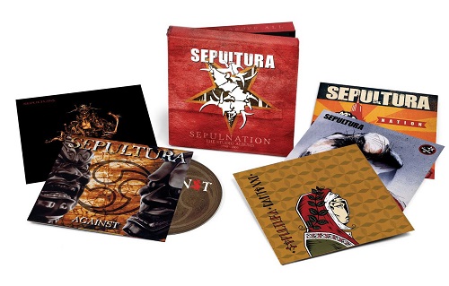 2 SEPULTURA SEPULNATION CD BOX 4050538670905 EXPLODED