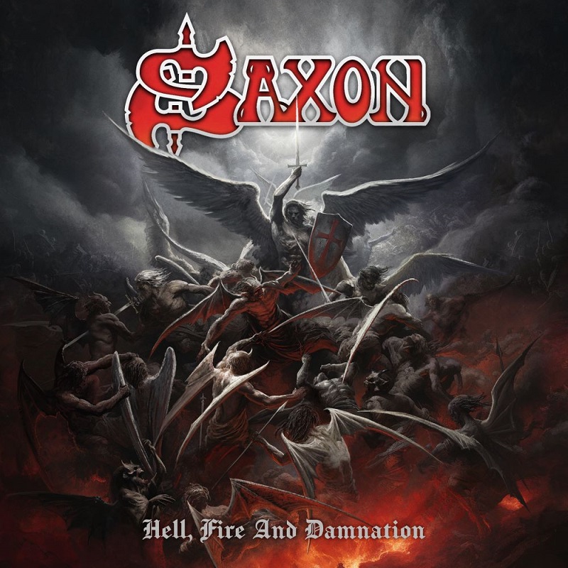 Saxon HellFire And Damnation Cover 1000